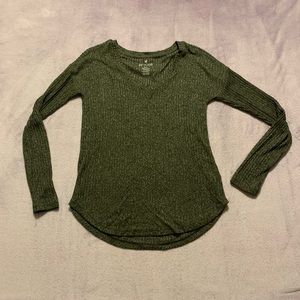 American Eagle Ribbed Long Sleeve, Size Small.